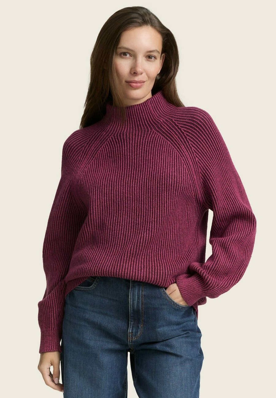 Джемпер TOM TAILOR Jumper, Red Rib Structure/Bordeaux
Джемпер TOM TAILOR Jumper, Red Rib Structure/Bordeaux
