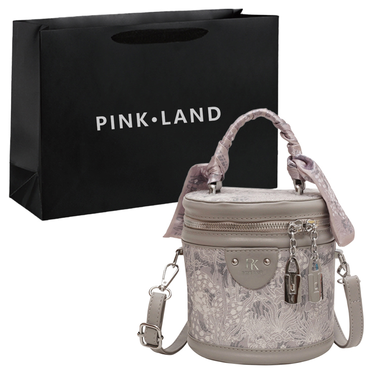 PINK·LAND Женская сумка через плечо с одним ремнем, Gray+Black Shopping Bag
PINK·LAND Женская сумка через плечо с одним ремнем, Gray+Black Shopping Bag