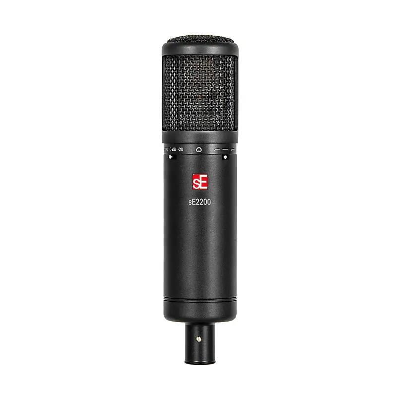 Конденсаторный микрофон sE Electronics sE2200 Large Diaphragm Cardioid Condenser Microphone
Конденсаторный микрофон sE Electronics sE2200 Large Diaphragm Cardioid Condenser Microphone