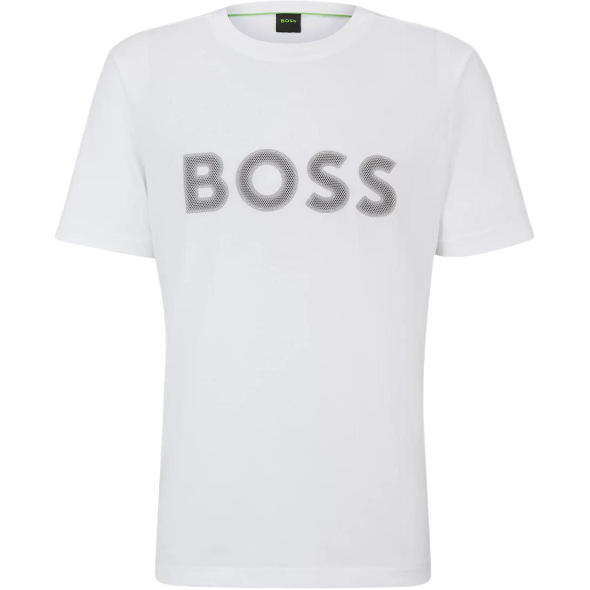 Футболка с аппликацией логотипа Boss HUGO BOSS, белый
Футболка с аппликацией логотипа Boss HUGO BOSS, белый