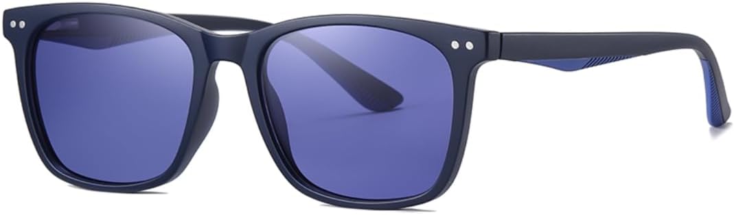 Женские ретро-солнцезащитные очки для активного отдыха с поляризацией, модные прозрачные солнцезащитные очки для вождения с защитой от УФ-излучения (UV400) для мужчин SZVVBKK, Matte Navy Blue
Женские ретро-солнцезащитные очки для активного отдыха с поляризацией, модные прозрачные солнцезащитные очки для вождения с защитой от УФ-излучения (UV400) для мужчин SZVVBKK, Matte Navy Blue