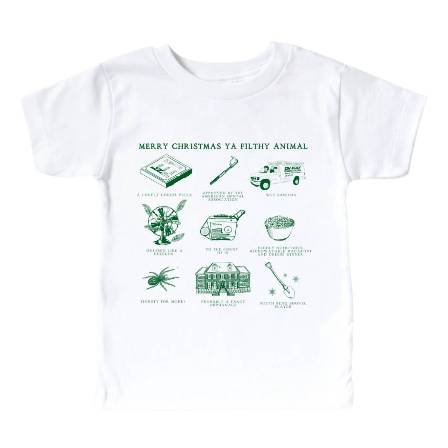 Футболка "Один дома" для детей, белая Saved by Grace Co.
Футболка "Один дома" для детей, белая Saved by Grace Co.