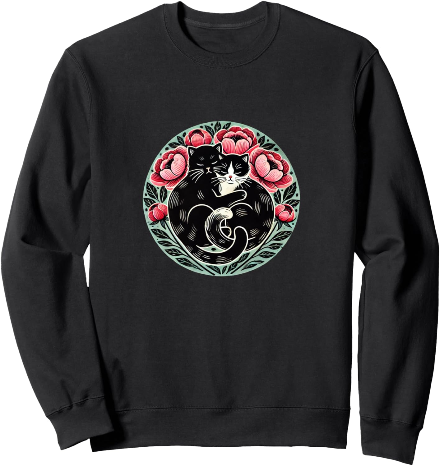 Кошки любят пионы. Толстовка Retro Valentine Lover Snugg, черный
Кошки любят пионы. Толстовка Retro Valentine Lover Snugg, черный