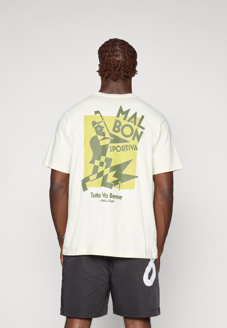 Футболка Malbon SPORTIVA TEE, Cream/Off-White
Футболка Malbon SPORTIVA TEE, Cream/Off-White