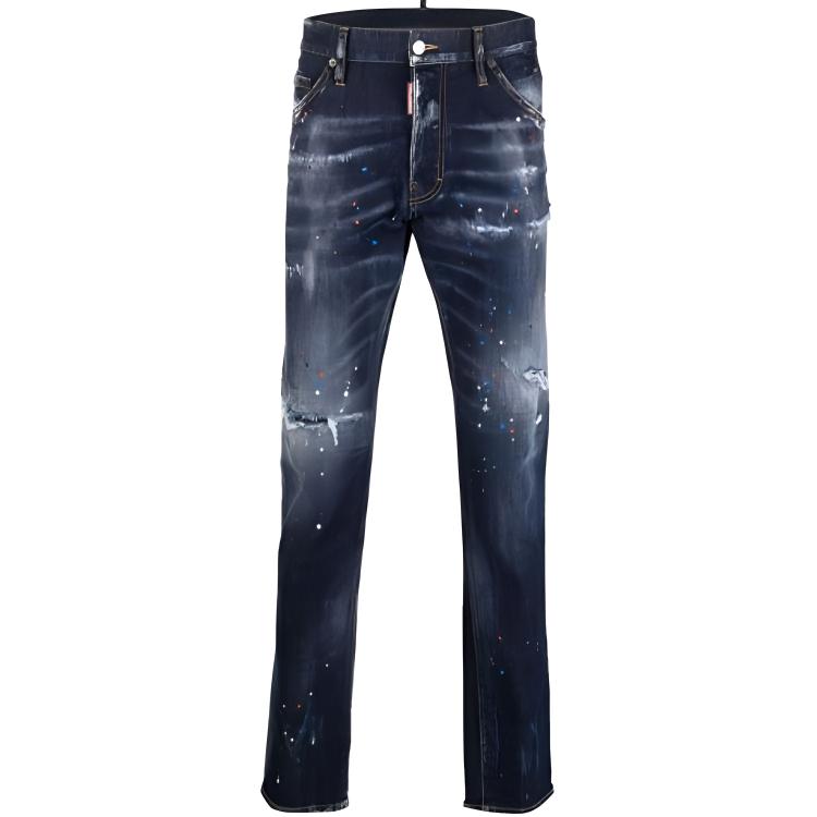 DSQUARED 2 Прямые джинсы DSQUARED2 с эффектом потертости
DSQUARED 2 Прямые джинсы DSQUARED2 с эффектом потертости