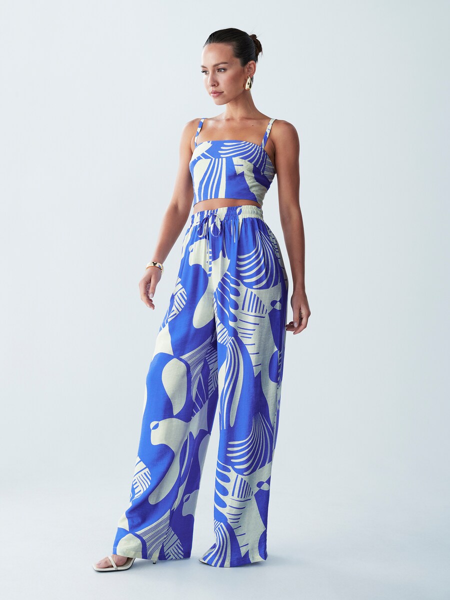 Топ St MRLO Wave, синий 
Топ St MRLO Wave, синий