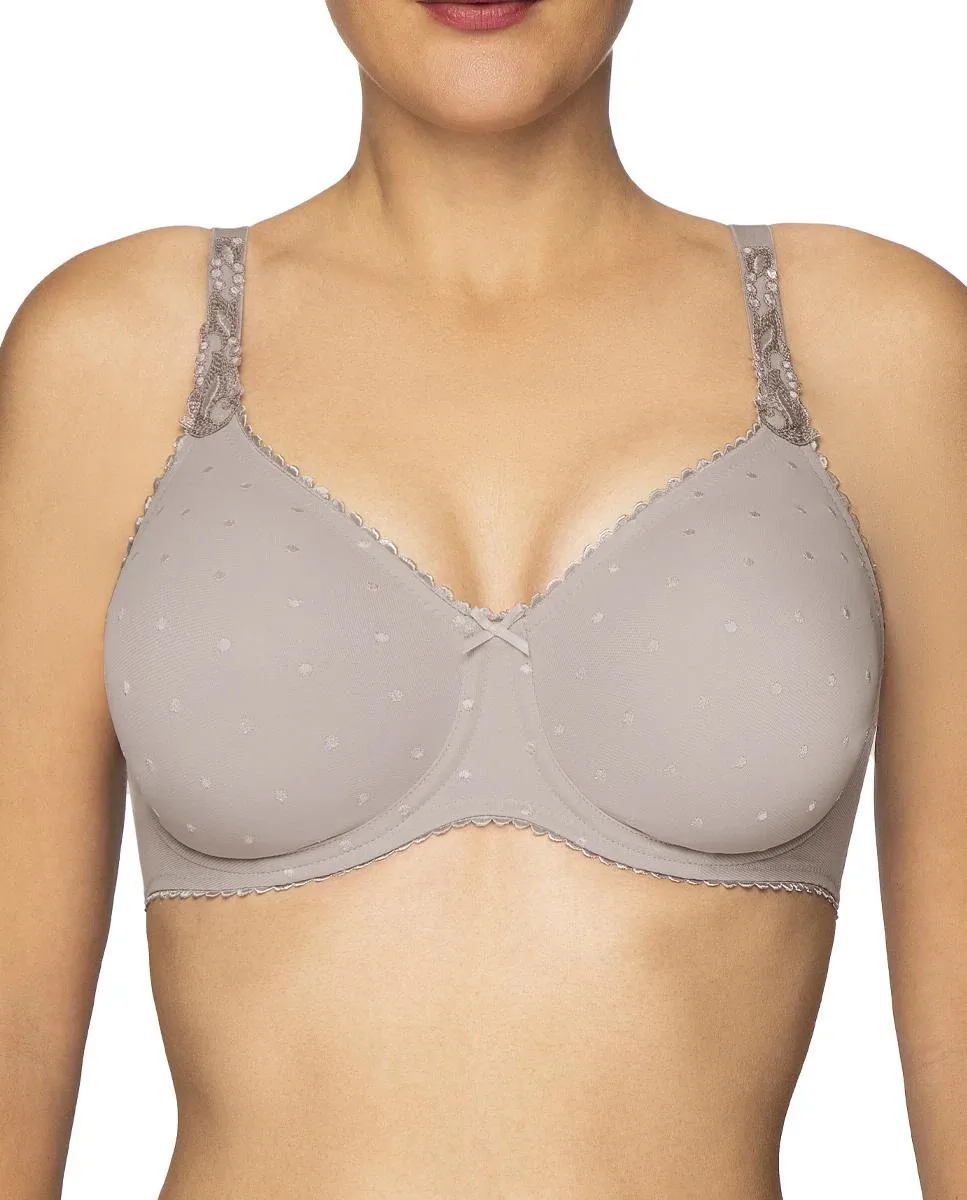 Формованный бюстгальтер на косточках с вышивкой в горошек Felina, серый
Формованный бюстгальтер на косточках с вышивкой в горошек Felina, серый
