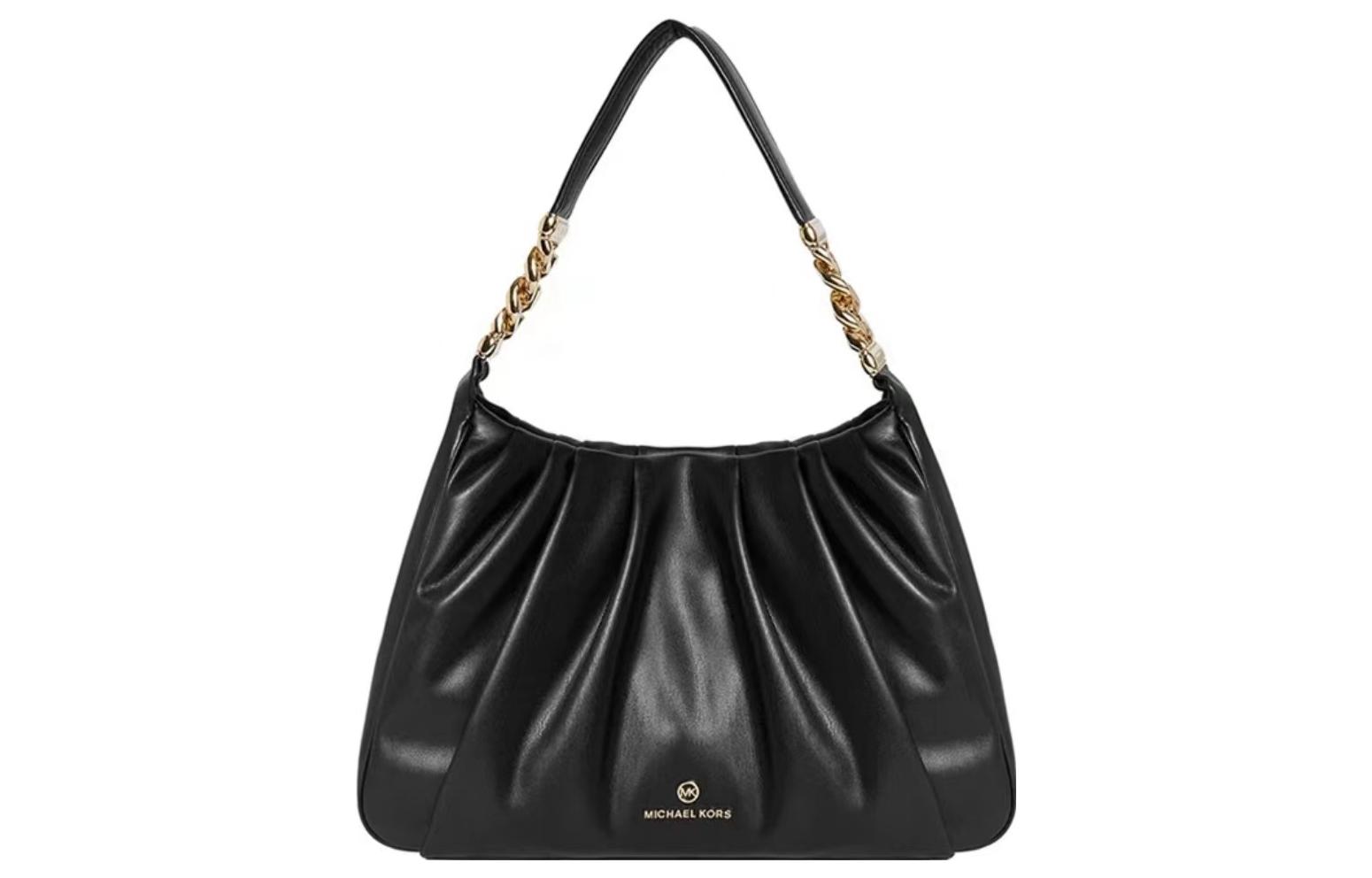 MICHAEL KORS Кожаная женская сумка через плечо среднего размера черная
MICHAEL KORS Кожаная женская сумка через плечо среднего размера черная