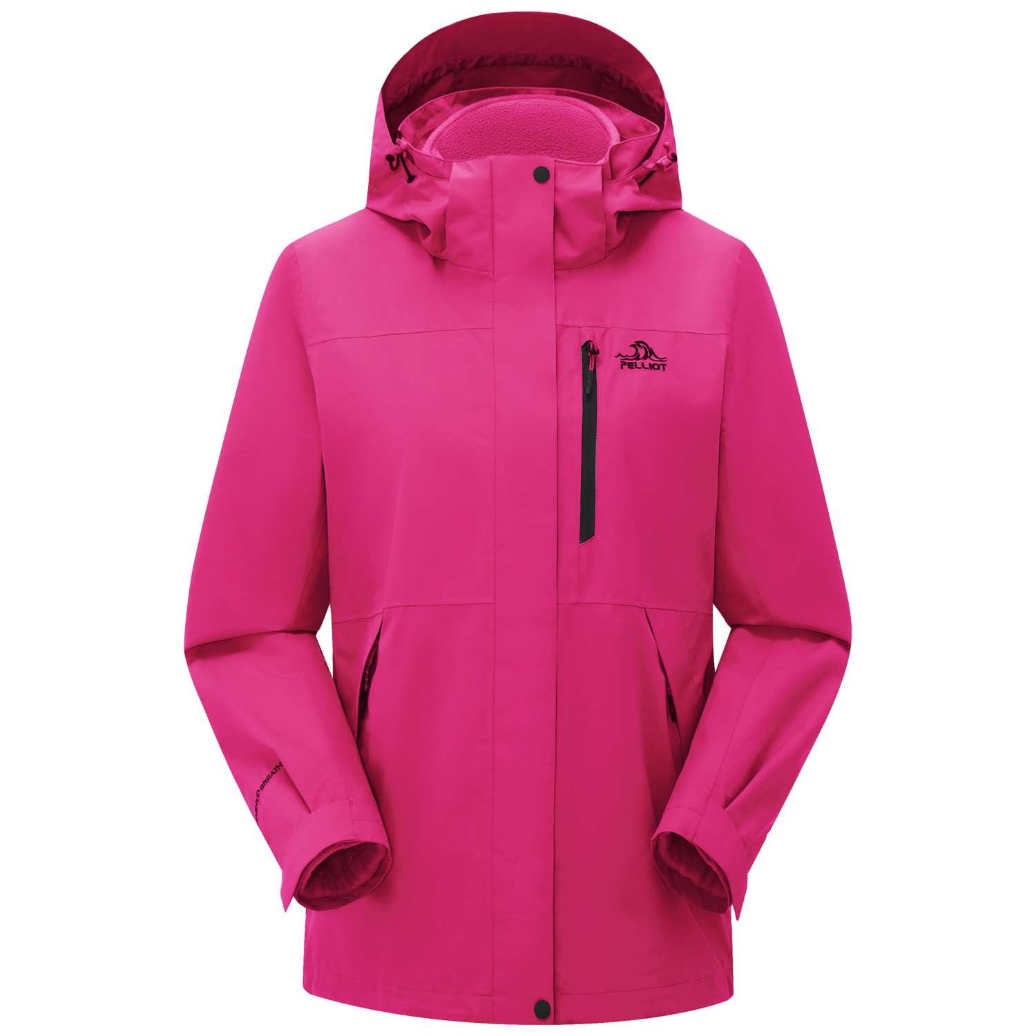 PELLIOT Ветровка женская водонепроницаемая ветрозащитная дышащая износостойкая термоизолирующая быстросохнущая, Numbers Fuchsia
PELLIOT Ветровка женская водонепроницаемая ветрозащитная дышащая износостойкая термоизолирующая быстросохнущая, Numbers Fuchsia