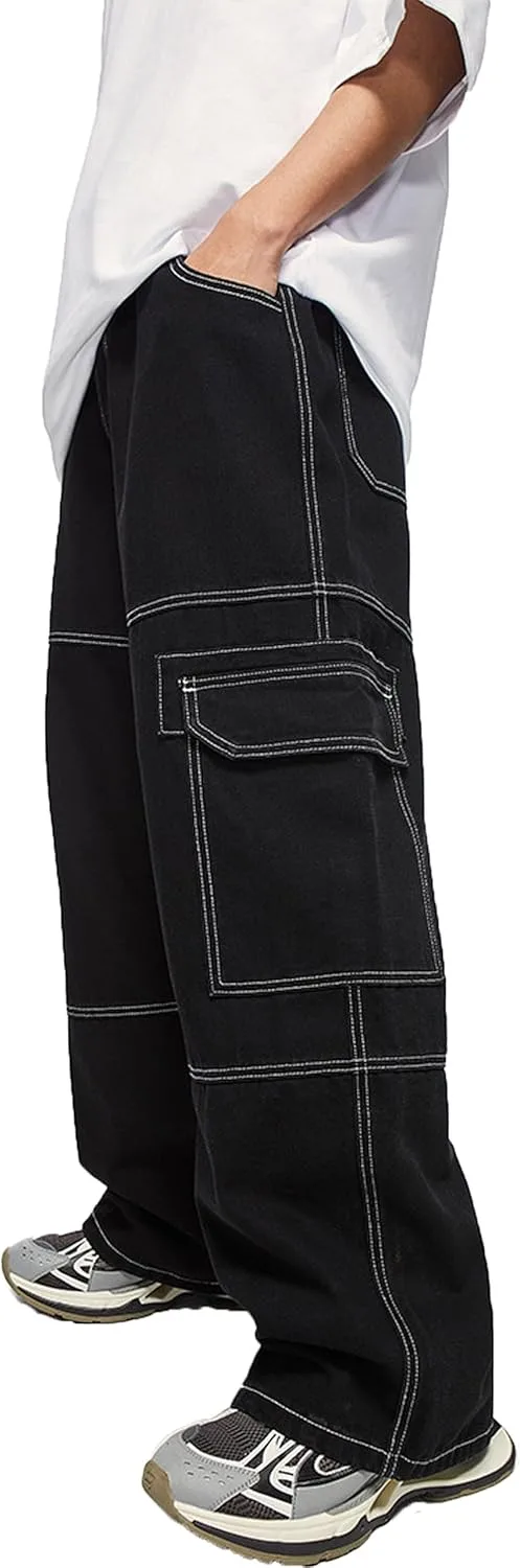 Джинсовые карго штаны Y2k Baggy Jeans POOPMOOM
Джинсовые карго штаны Y2k Baggy Jeans POOPMOOM