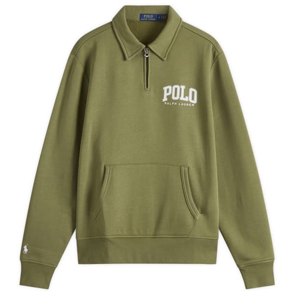 Толстовка с аппликацией Polo Arch и застежкой-молнией на половину длины Polo Ralph Lauren, зеленый
Толстовка с аппликацией Polo Arch и застежкой-молнией на половину длины Polo Ralph Lauren, зеленый