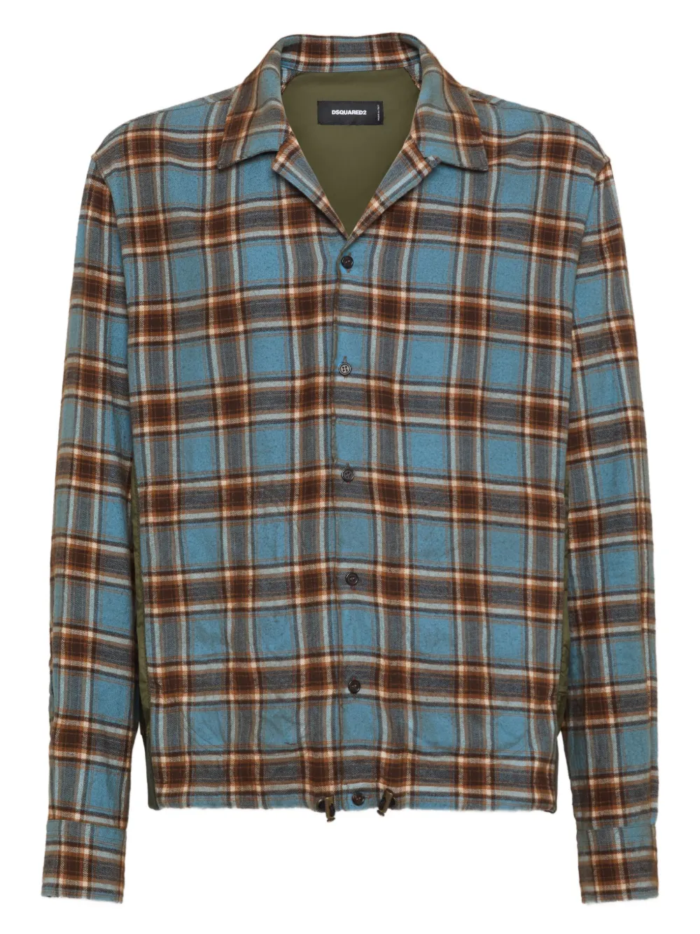 Клетчатая рубашка с кулиской DSQUARED2, синий
Клетчатая рубашка с кулиской DSQUARED2, синий