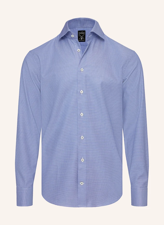 Рубашка tailor fit с длинным рукавом и воротником акулы Van Laack, синий
Рубашка tailor fit с длинным рукавом и воротником акулы Van Laack, синий