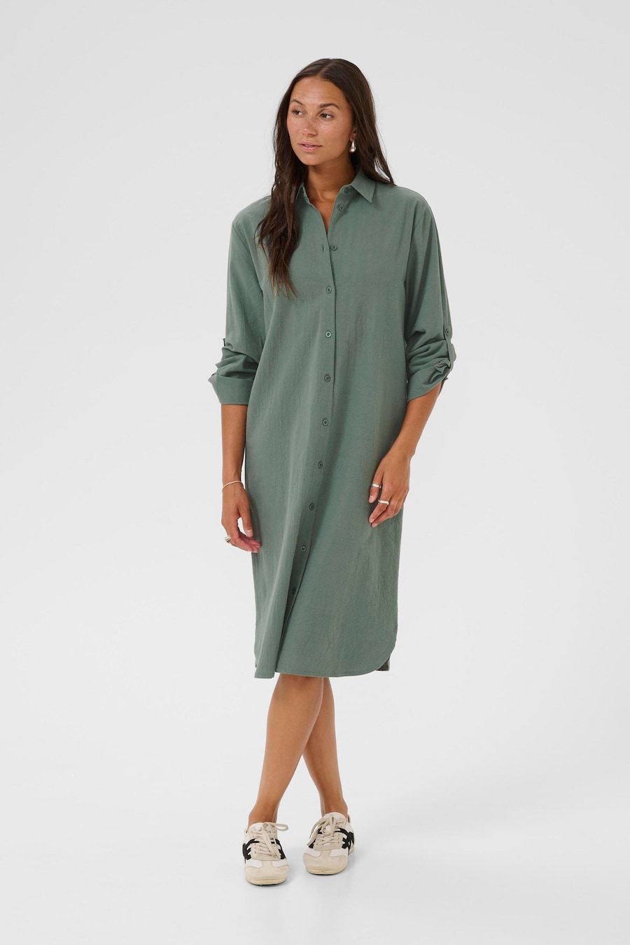 Платье-рубашка Kaffe Naya, Jade
Платье-рубашка Kaffe Naya, Jade
