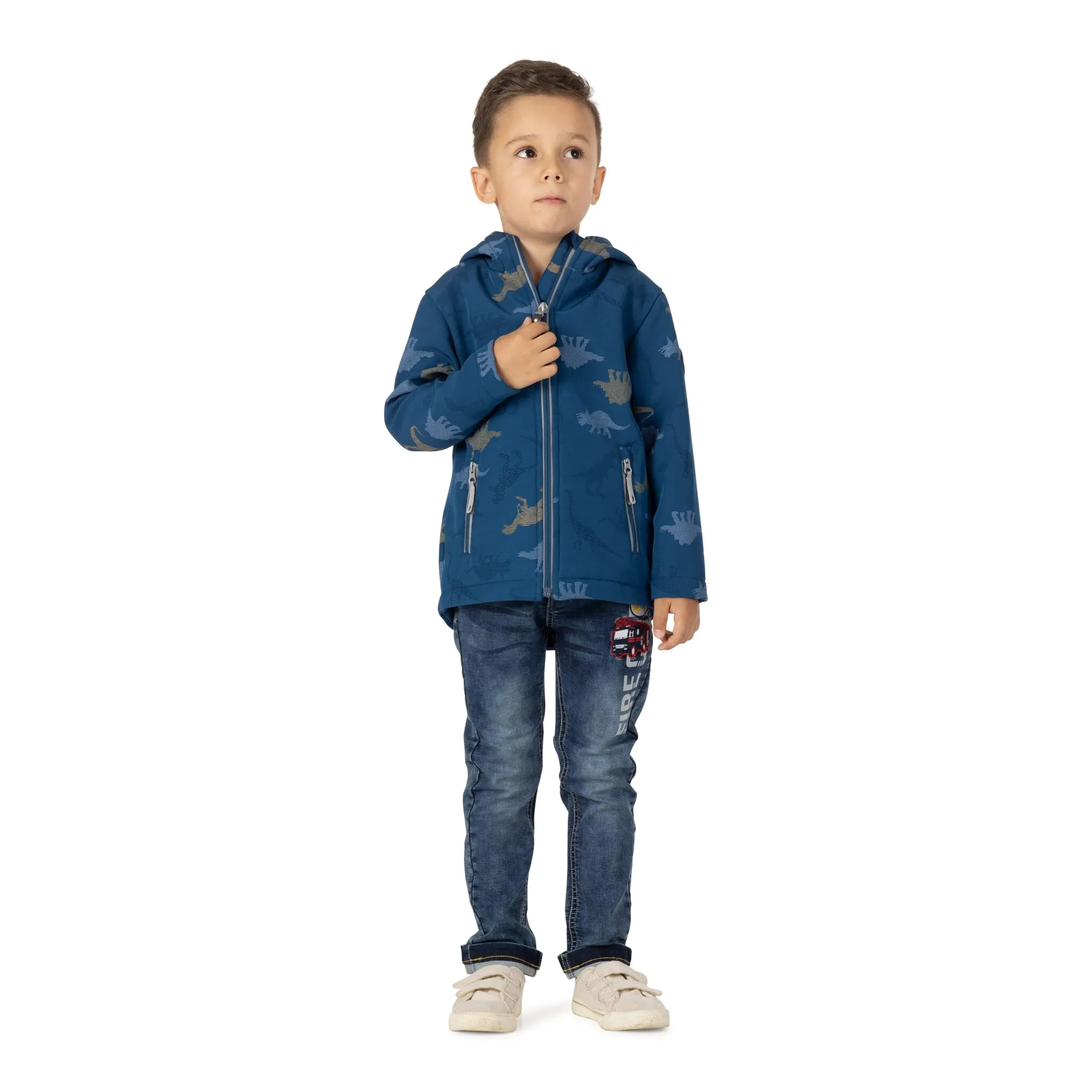 Куртка из софтшелла SALT AND PEPPER «AOP Dino» с великолепным принтом динозавра, цвет blau
Куртка из софтшелла SALT AND PEPPER «AOP Dino» с великолепным принтом динозавра, цвет blau