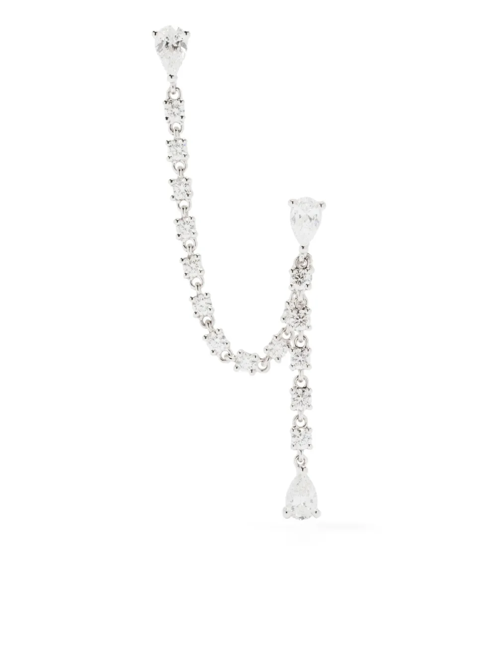 Серьги-подвески из белого золота с бриллиантами Anita Ko, серебяный
Серьги-подвески из белого золота с бриллиантами Anita Ko, серебяный