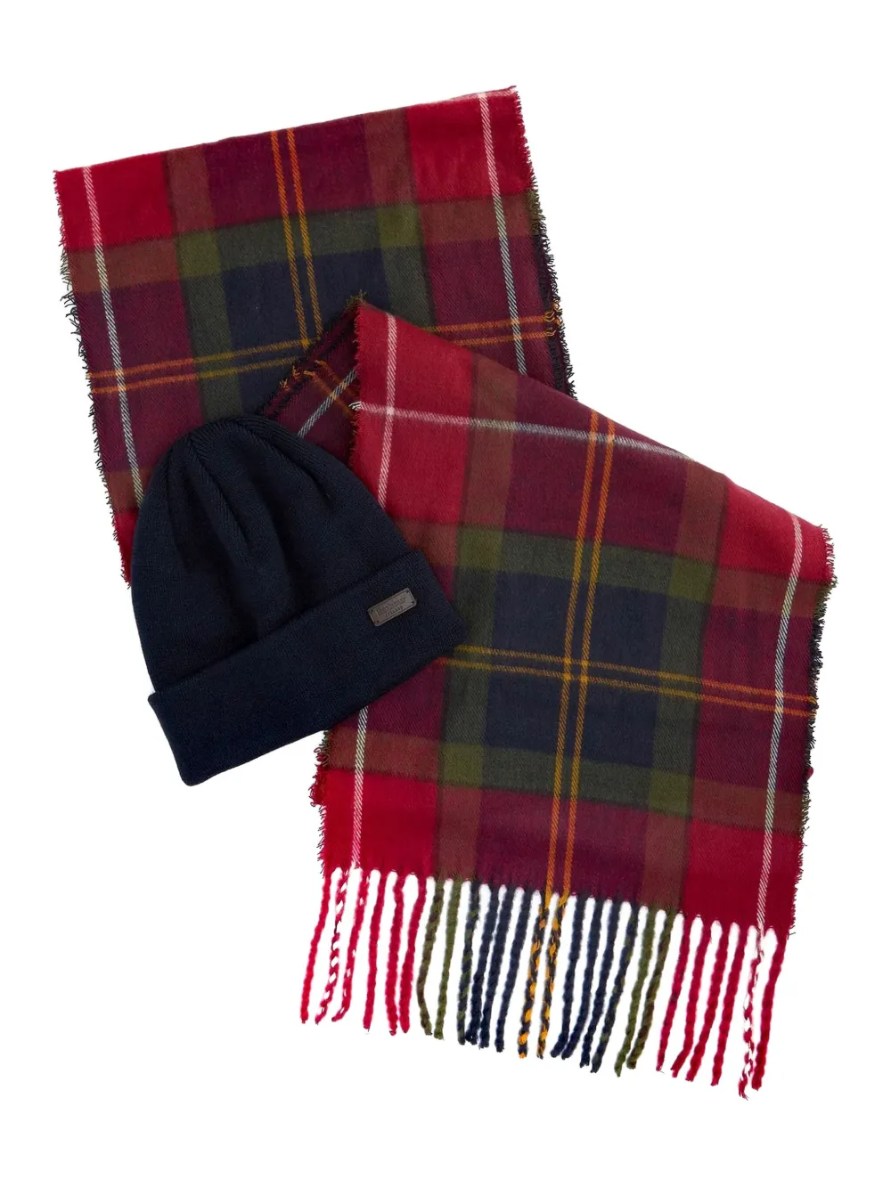 Шарфы в тартан (набор из двух) Barbour, красный
Шарфы в тартан (набор из двух) Barbour, красный