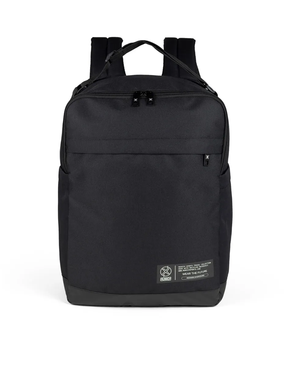 Рюкзак для размещения под сиденьем из переработанного полиэстера Munich, черный
Рюкзак для размещения под сиденьем из переработанного полиэстера Munich, черный