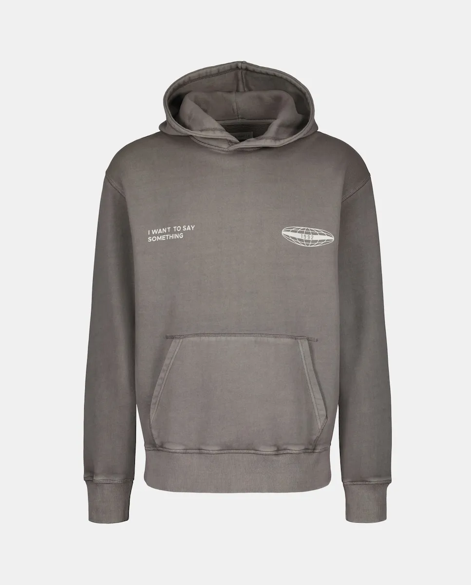 Мужская толстовка с капюшоном и фантазийным принтом Green Coast, антрацитовый
Мужская толстовка с капюшоном и фантазийным принтом Green Coast, антрацитовый