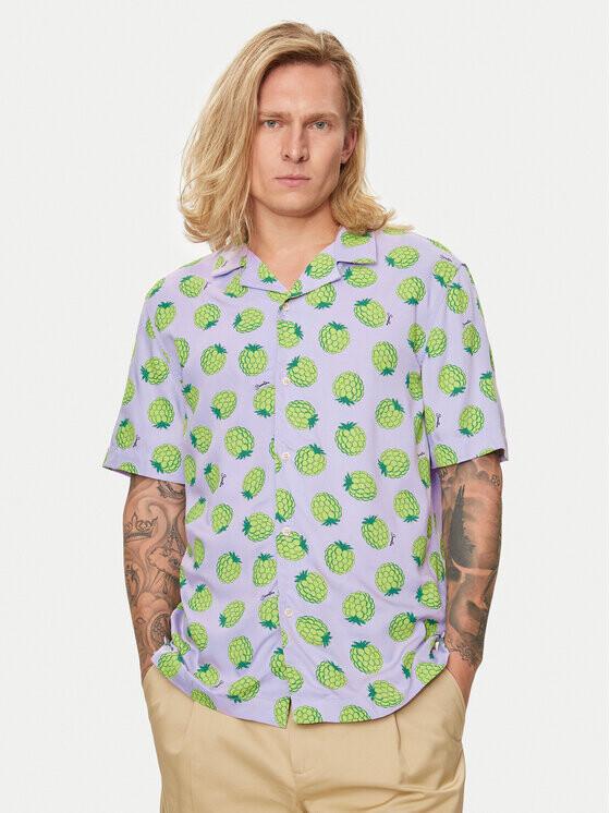 Рубашка стандартного кроя United Colors Of Benetton, фиолетовый
Рубашка стандартного кроя United Colors Of Benetton, фиолетовый