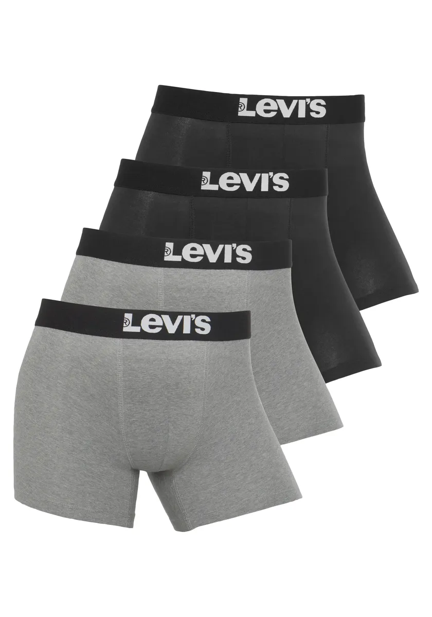 Боксеры Levi's "Men Solid Logo Boxer 4-Pack" (упаковка, 4 шт.), с широким поясом с логотипом, черный
Боксеры Levi's "Men Solid Logo Boxer 4-Pack" (упаковка, 4 шт.), с широким поясом с логотипом, черный