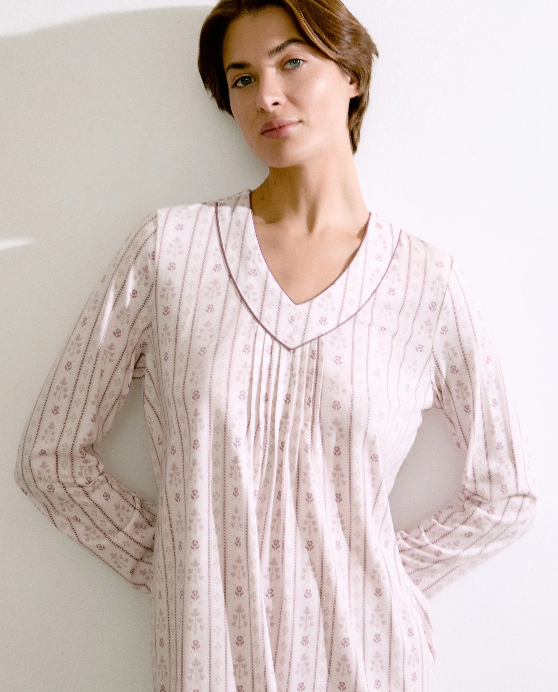 Женская ночная рубашка с принтом и завязками Énfasis, розовый
Женская ночная рубашка с принтом и завязками Énfasis, розовый