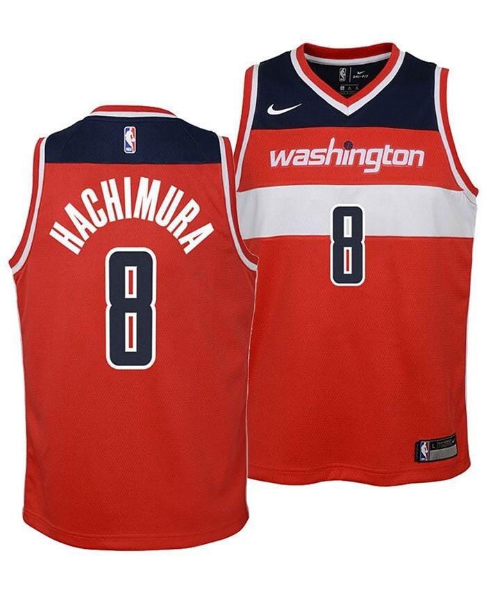 Джерси Big Boys Руи Хачимура Washington Wizards Icon Swingman Nike, красный
Джерси Big Boys Руи Хачимура Washington Wizards Icon Swingman Nike, красный