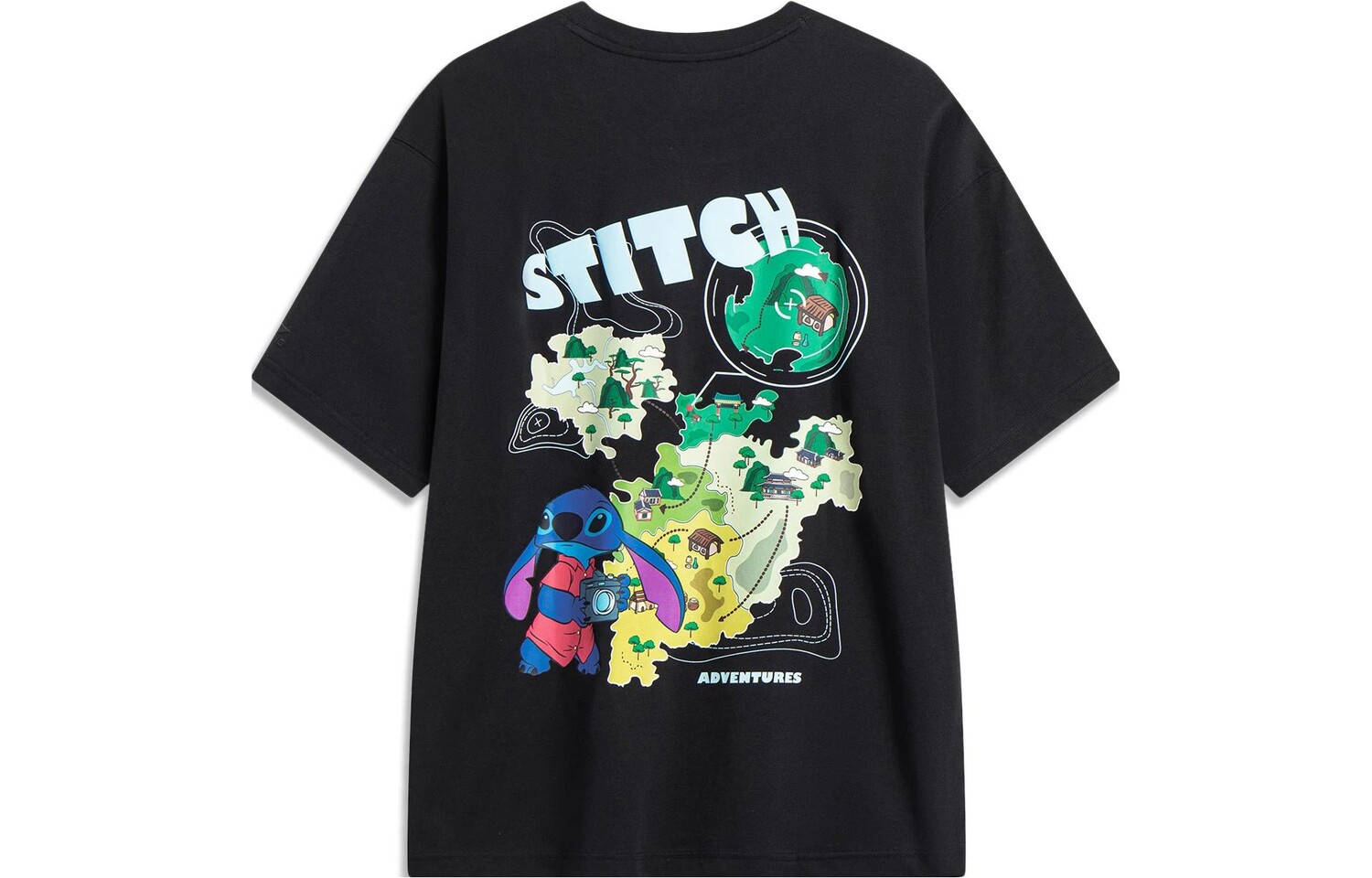 Футболка Disney унисекс черная Lining, черный
Футболка Disney унисекс черная Lining, черный