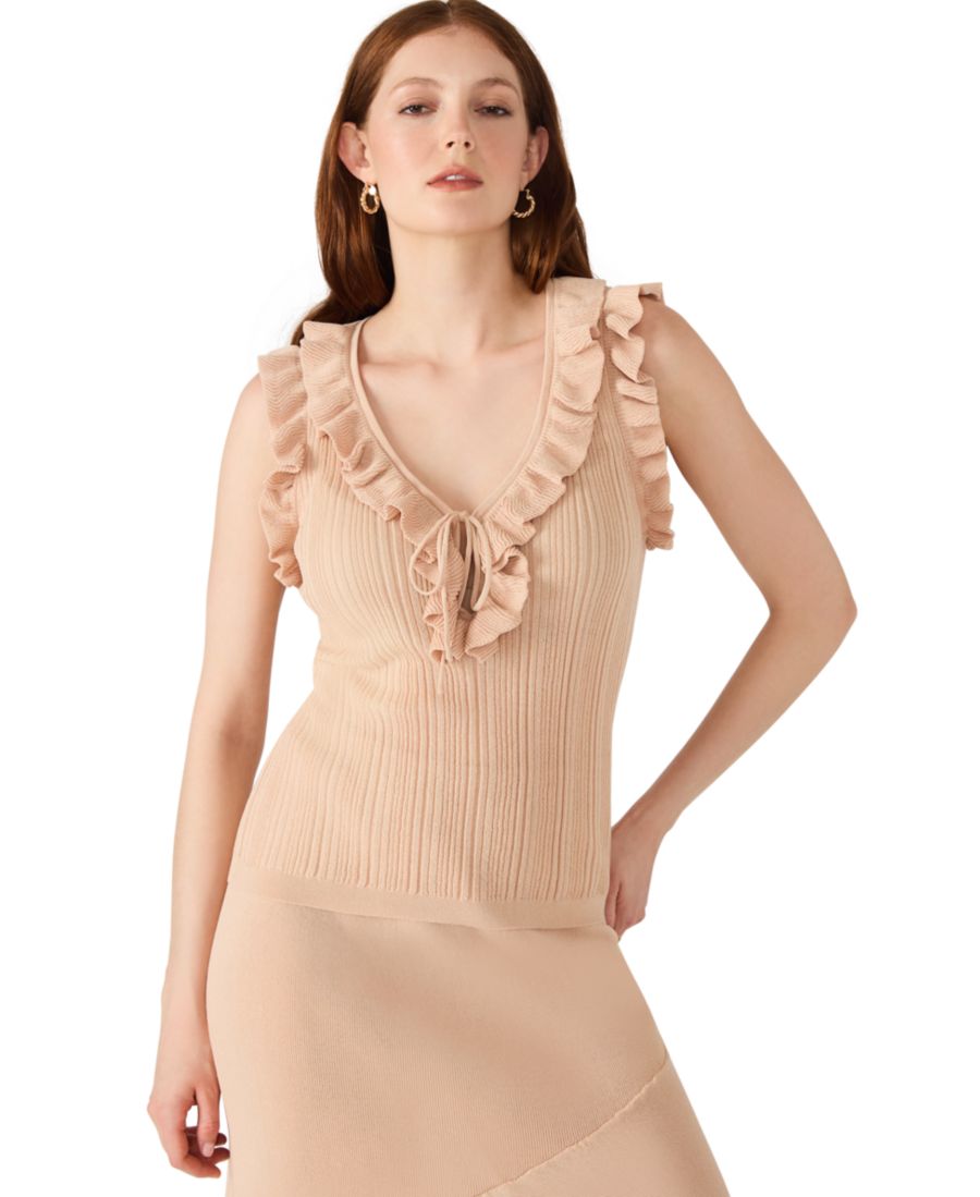 Женский свитер Nataly с оборками Steve Madden, Hazelnut
Женский свитер Nataly с оборками Steve Madden, Hazelnut