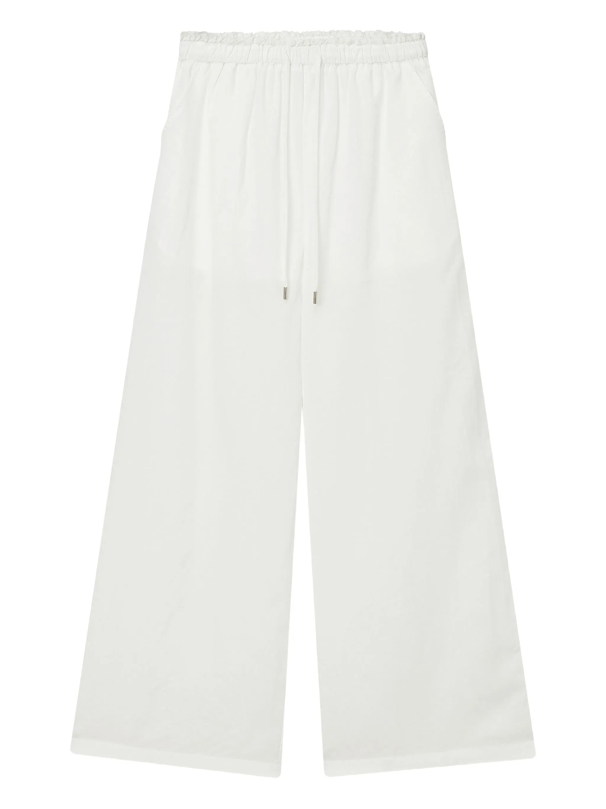 Широкие брюки с эластичным поясом Tout A Coup, белый
Широкие брюки с эластичным поясом Tout A Coup, белый