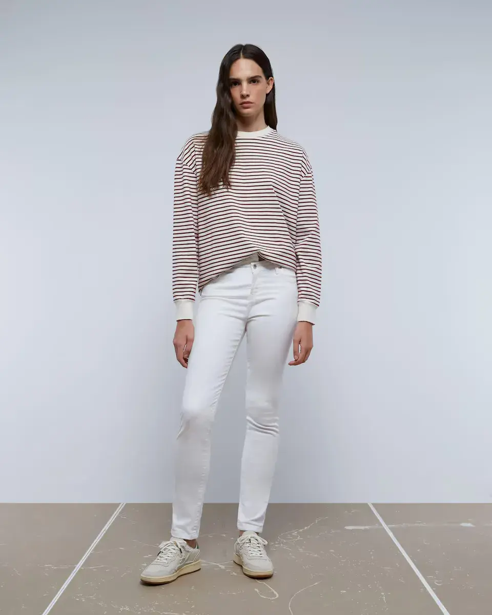 Женские джинсы скинни с застежкой на пуговицы и петлями на талии Scalpers, белый
Женские джинсы скинни с застежкой на пуговицы и петлями на талии Scalpers, белый