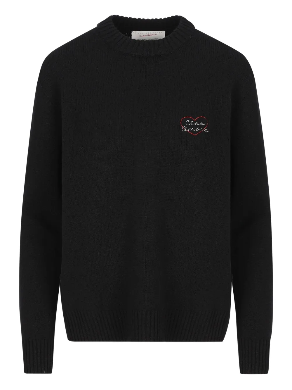 Кашемировый свитер X Franz Kraler Heartbeat Giada Benincasa, черный
Кашемировый свитер X Franz Kraler Heartbeat Giada Benincasa, черный