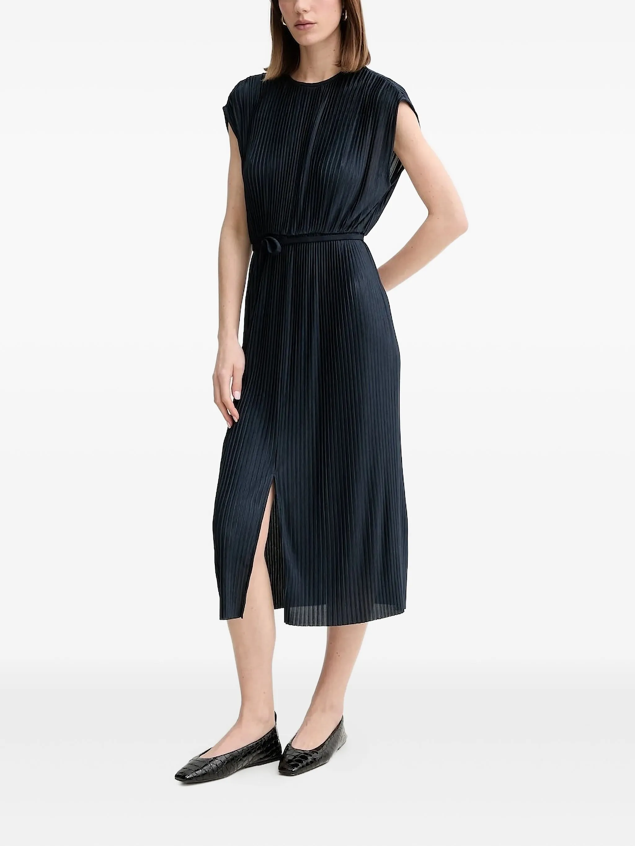 Платье миди Emaura с завязками Boss, синий
Платье миди Emaura с завязками Boss, синий