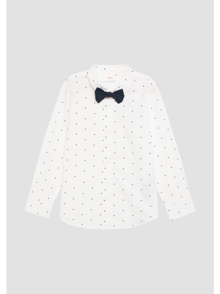 Рубашка s.Oliver, белый 
Рубашка s.Oliver, белый