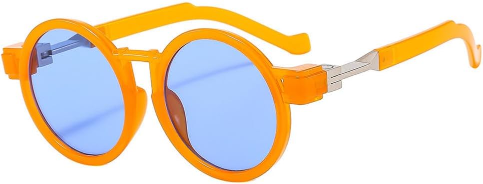 Круглые женские солнцезащитные очки в стиле панк с градиентным покрытием и защитой от УФ-излучения UV400 для занятий спортом на открытом воздухе, бега и езды на велосипеде generic, Orange
Круглые женские солнцезащитные очки в стиле панк с градиентным покрытием и защитой от УФ-излучения UV400 для занятий спортом на открытом воздухе, бега и езды на велосипеде generic, Orange