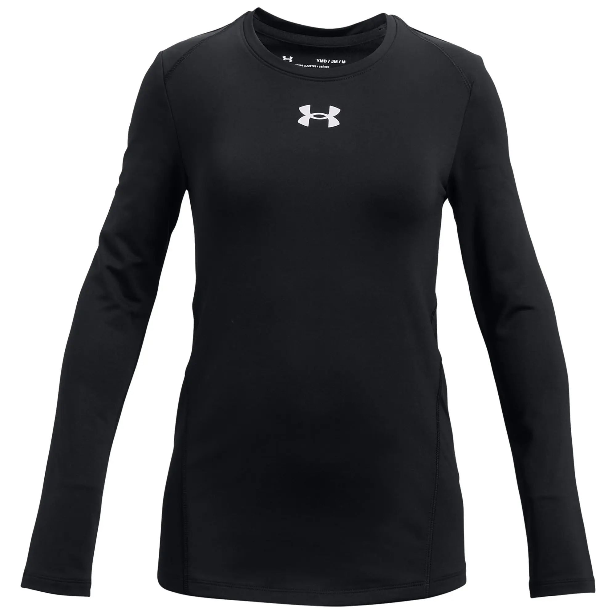 Детская футболка с длинным рукавом ColdGear Crew, базовый слой Under Armour, Black/White
Детская футболка с длинным рукавом ColdGear Crew, базовый слой Under Armour, Black/White