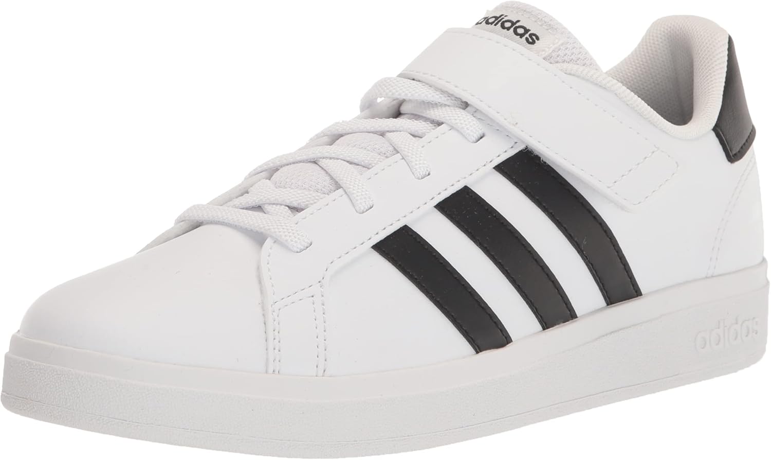 Adidas Детские универсальные кроссовки Grand Court 2.0 с эластичными шнурками и ремешком, белый/черный
Adidas Детские универсальные кроссовки Grand Court 2.0 с эластичными шнурками и ремешком, белый/черный