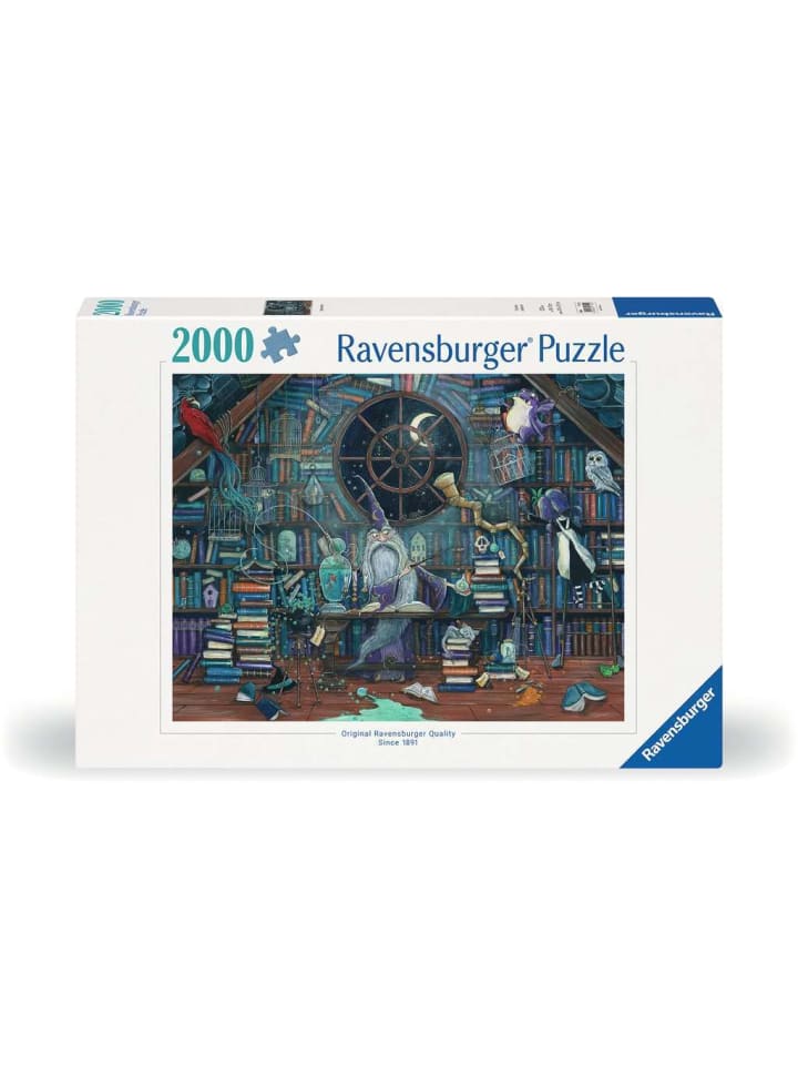 Пазл Ravensburger, 2000 деталей, «Волшебник Мерлин» в цвете
Пазл Ravensburger, 2000 деталей, «Волшебник Мерлин» в цвете