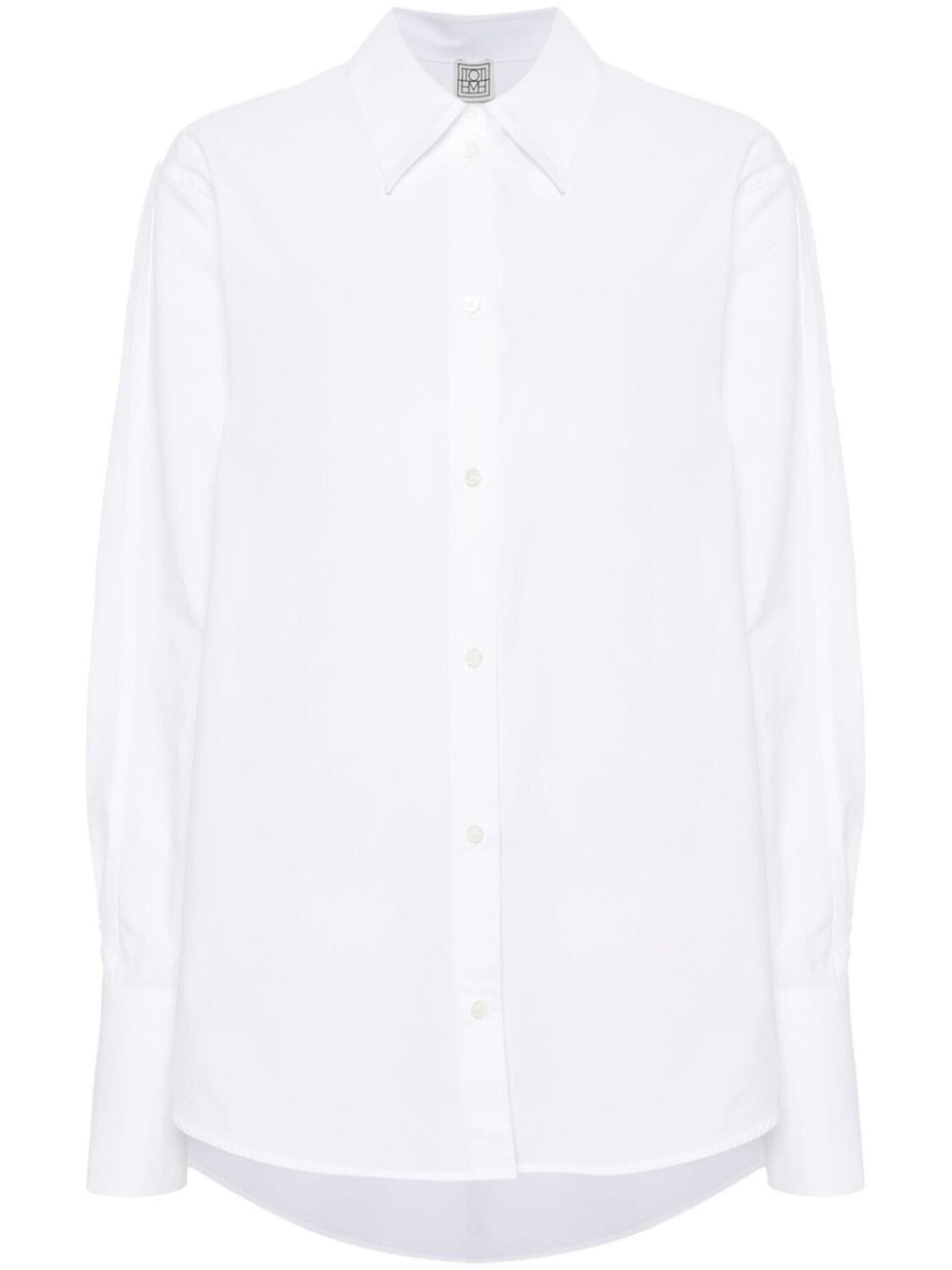TOTEME поплиновая рубашка, белый
TOTEME поплиновая рубашка, белый
