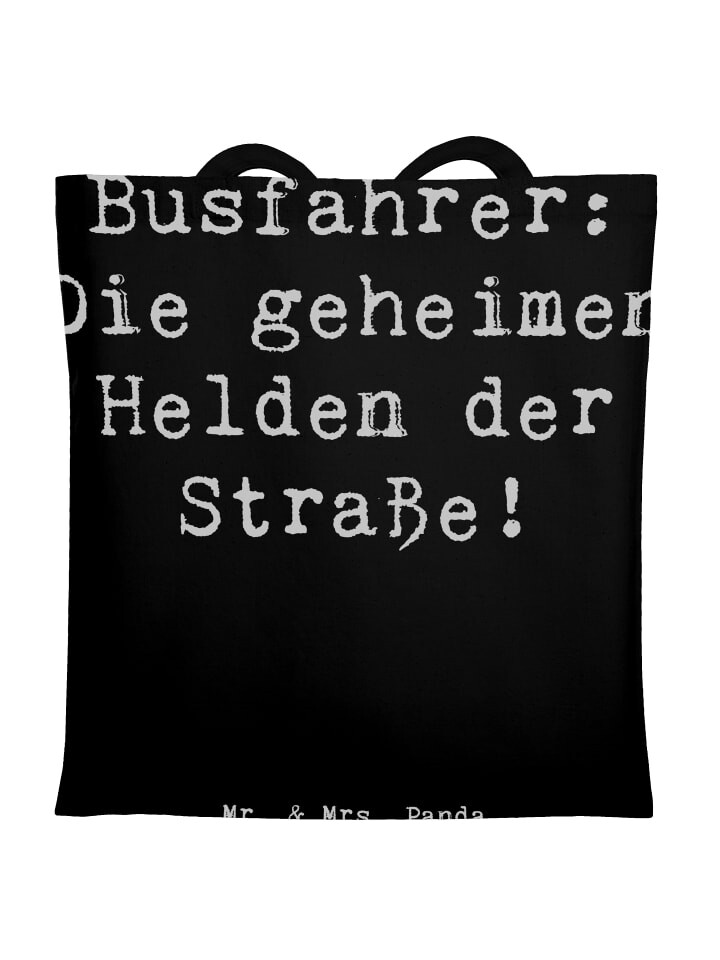 Сумка для переноски Mr & Mrs Panda Busfahrer Helden, черный
Сумка для переноски Mr & Mrs Panda Busfahrer Helden, черный