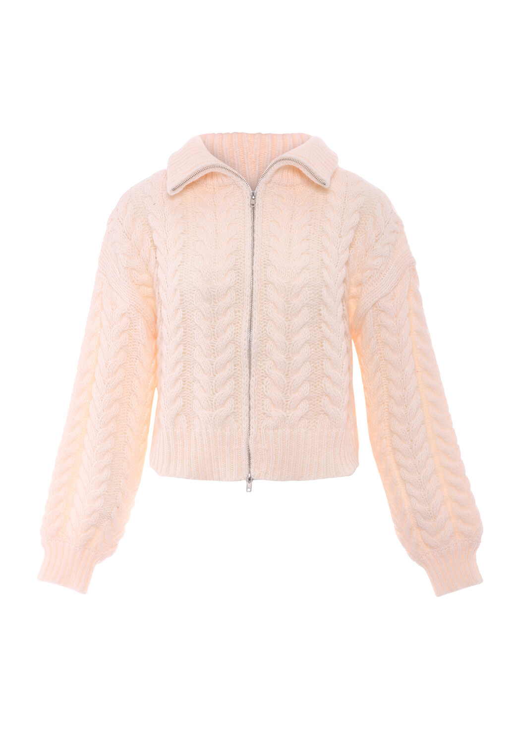 Толстовка myMo Strickjacke, белый 
Толстовка myMo Strickjacke, белый