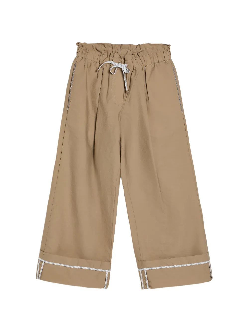 Брюки с декором Monili Brunello Cucinelli Kids, бежевый
Брюки с декором Monili Brunello Cucinelli Kids, бежевый
