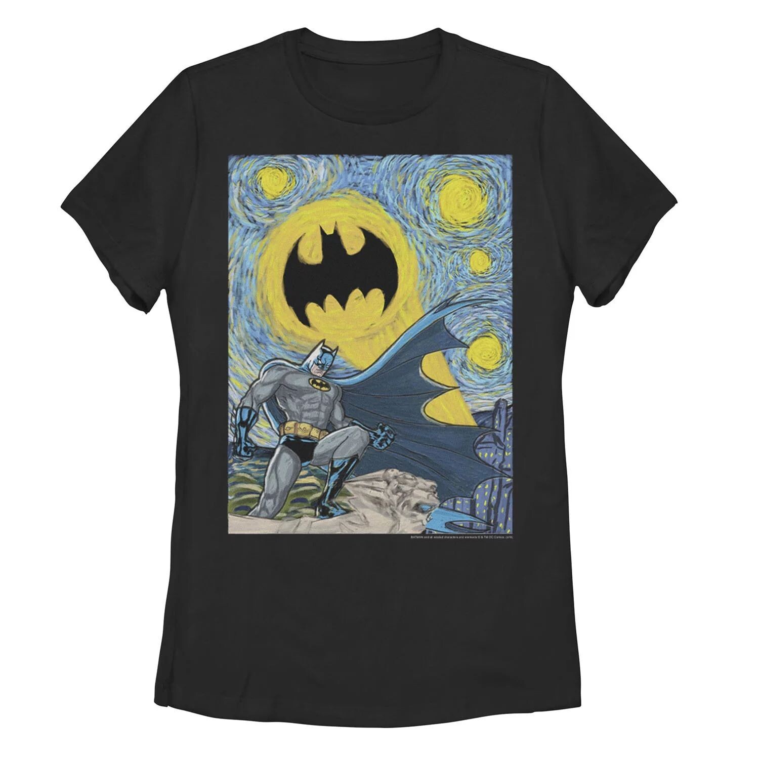 Детская футболка с плакатом DC Comics Batman Starry Night Licensed Character
Детская футболка с плакатом DC Comics Batman Starry Night Licensed Character