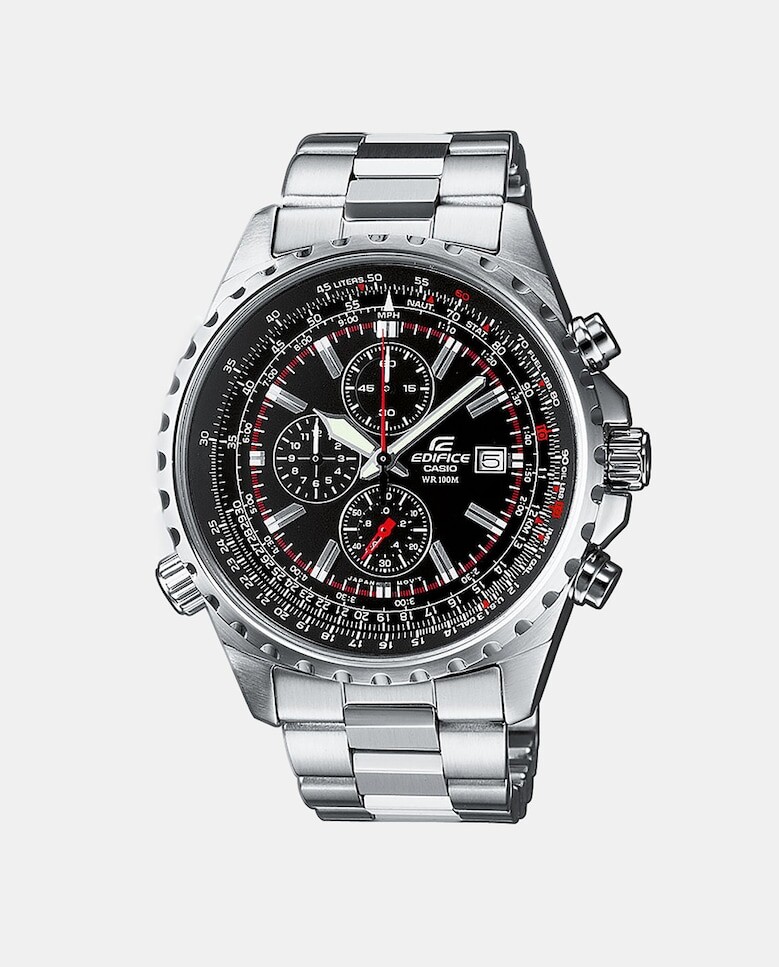 Edifice EF-527D-1AVEF стальные мужские часы Casio, серебро
Edifice EF-527D-1AVEF стальные мужские часы Casio, серебро