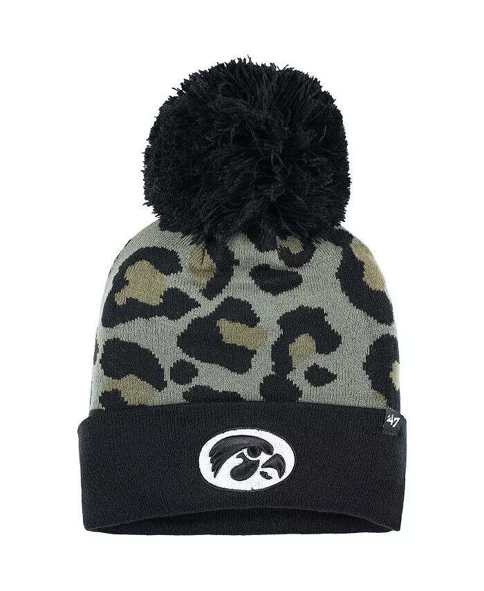 Женская вязаная шапка Hunter Green Iowa Hawkeyes Bagheera с манжетами и помпоном '47 Brand, зеленый
Женская вязаная шапка Hunter Green Iowa Hawkeyes Bagheera с манжетами и помпоном '47 Brand, зеленый