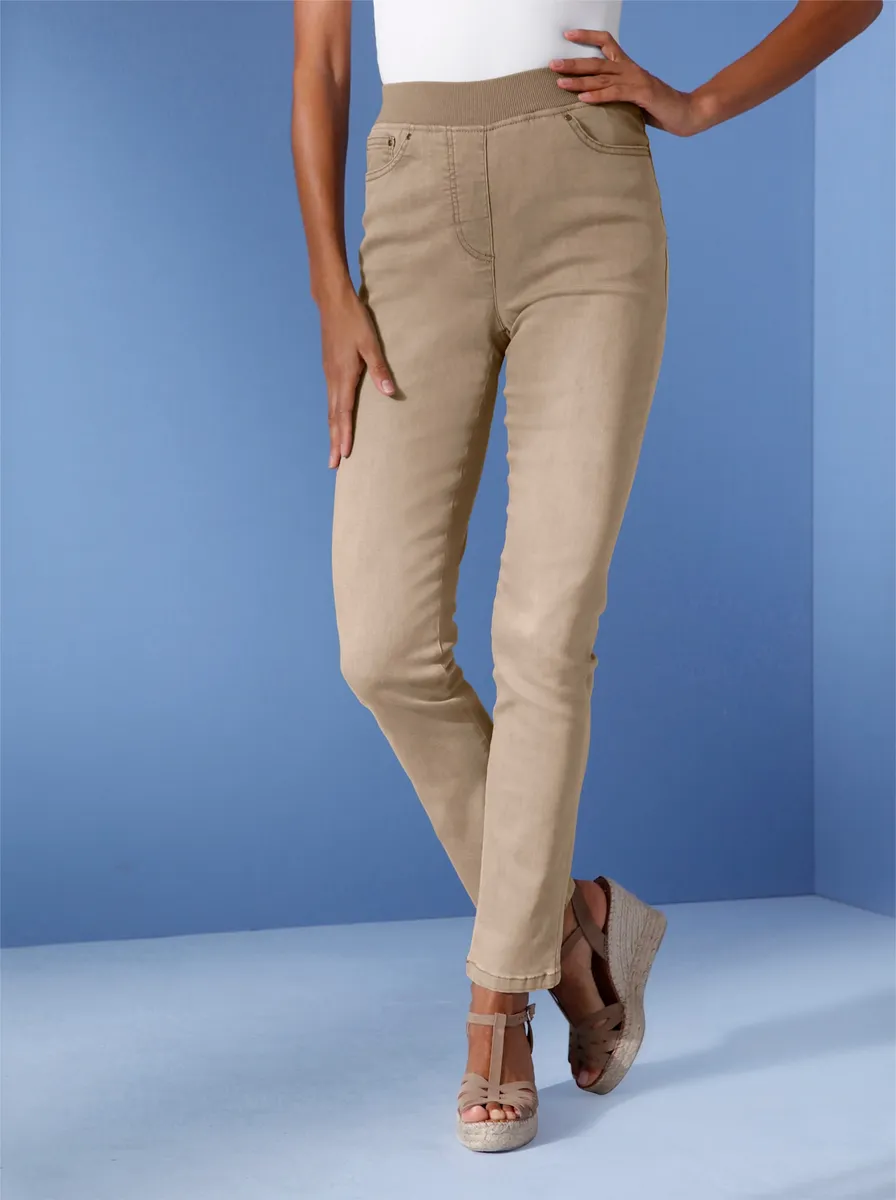 Джинсы без застежки CREATION L PREMIUM (1 шт.), цвет Sesam 
Джинсы без застежки CREATION L PREMIUM (1 шт.), цвет Sesam