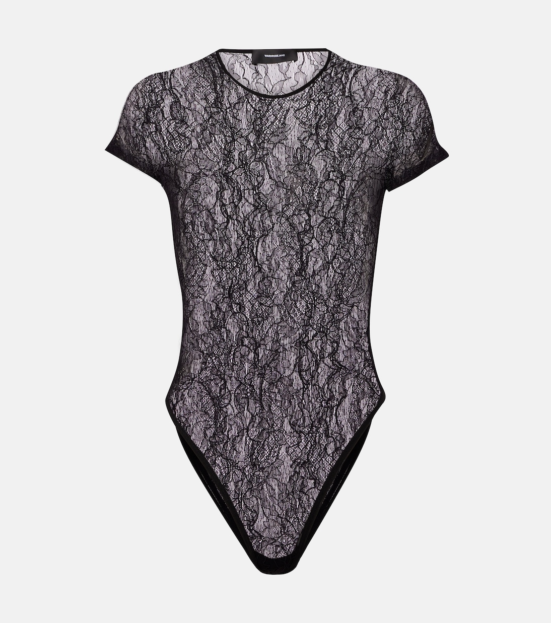 Кружевное боди Wardrobe.NYC, черный
Кружевное боди Wardrobe.NYC, черный