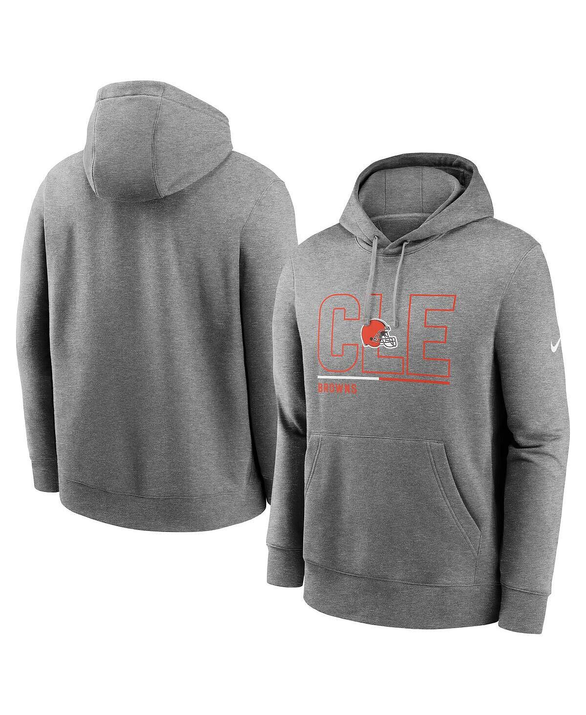 Мужской флисовый пуловер с капюшоном Cleveland Browns City Code Club серого цвета Nike, Серый, Мужской флисовый пуловер с капюшоном Cleveland Browns City Code Club серого цвета Nike
Мужской флисовый пуловер с капюшоном Cleveland Browns City Code Club серого цвета Nike, Серый, Мужской флисовый пуловер с капюшоном Cleveland Browns City Code Club серого цвета Nike