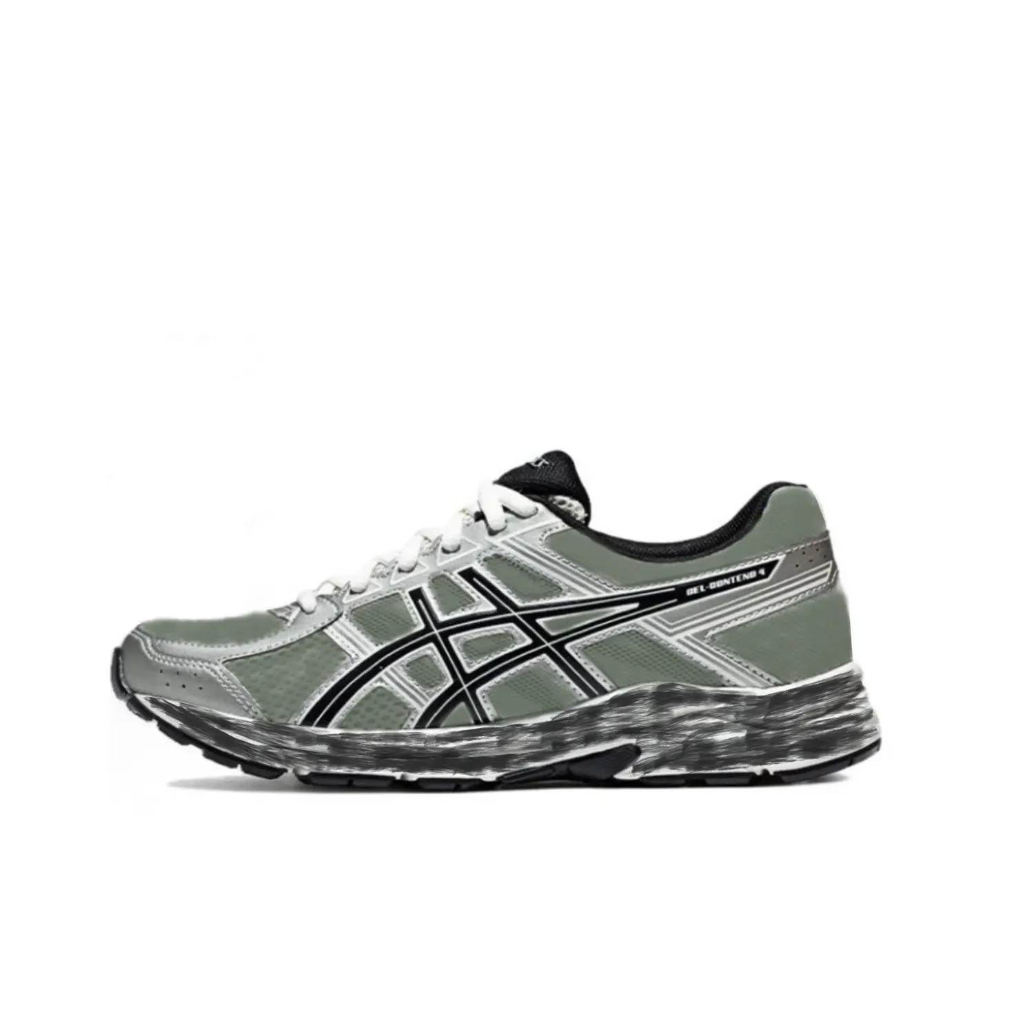 Мужские кроссовки для бега Gel Contend 4 с амортизацией, износостойкие, низкие ASICS, зеленый
Мужские кроссовки для бега Gel Contend 4 с амортизацией, износостойкие, низкие ASICS, зеленый