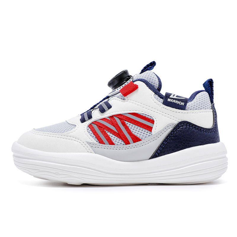 Нескользящие, легкие, амортизирующие, низкие, повседневные детские кроссовки WARRIOR, бежевый/серый/красный
Нескользящие, легкие, амортизирующие, низкие, повседневные детские кроссовки WARRIOR, бежевый/серый/красный